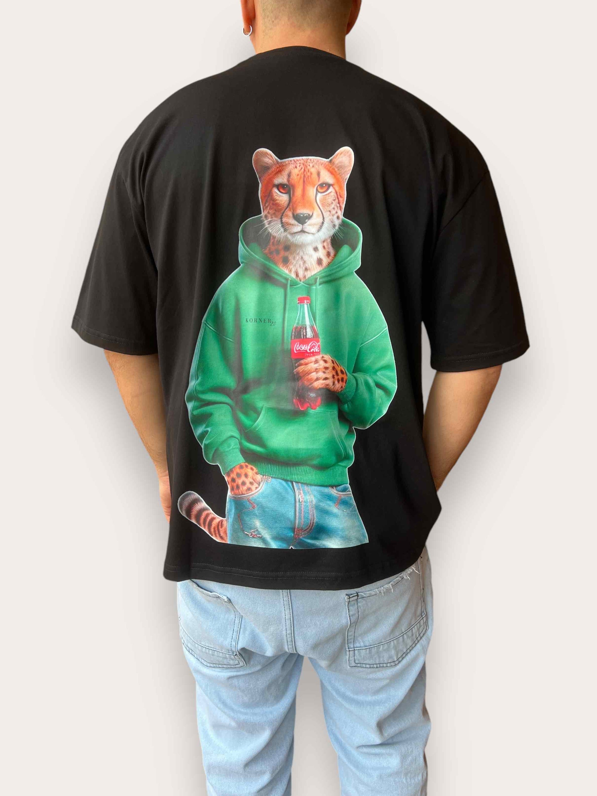 T shirt Party Animals Ghepardo KORNER 20