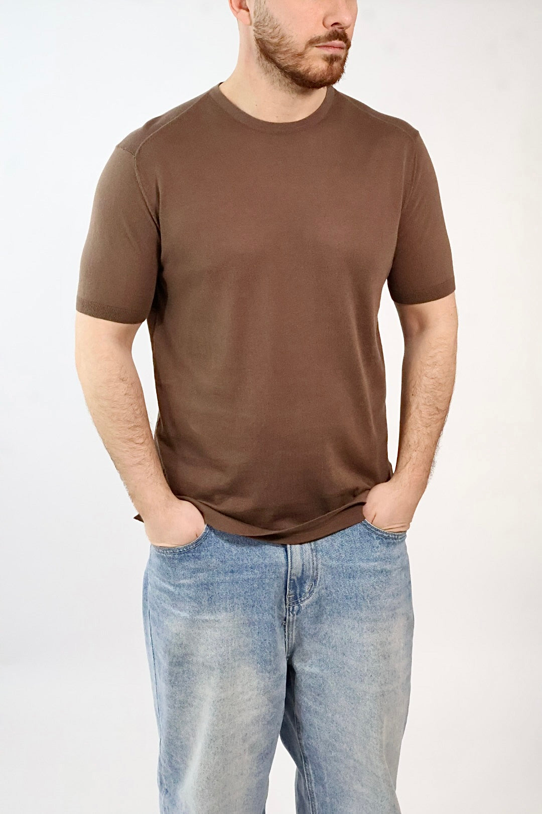 T-shirt in maglia 046 BERNA
