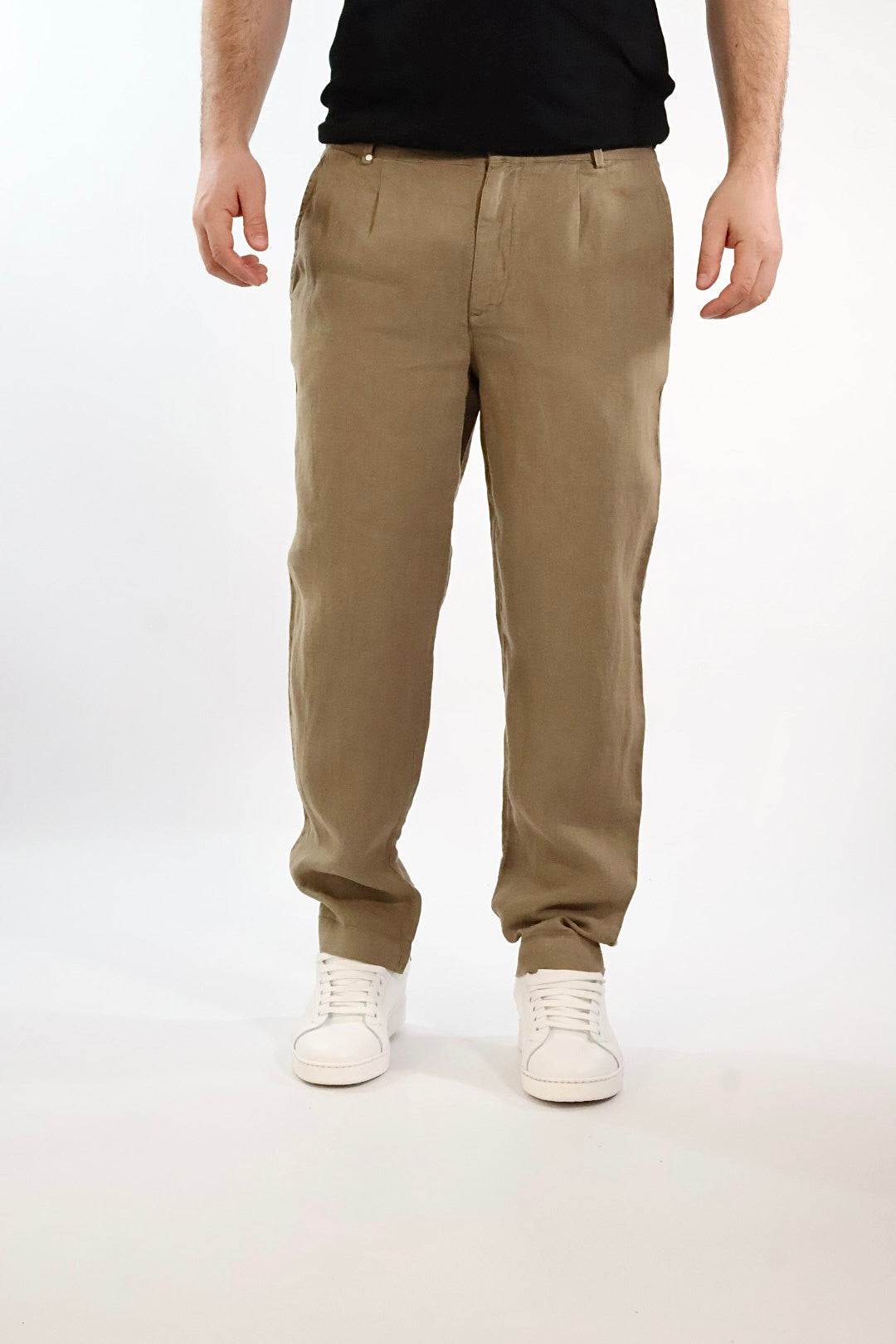 Pantalone lino 357 BL11