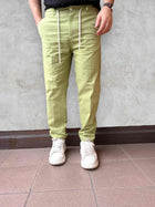 Pantalone capri slim fit goffrato OVERD