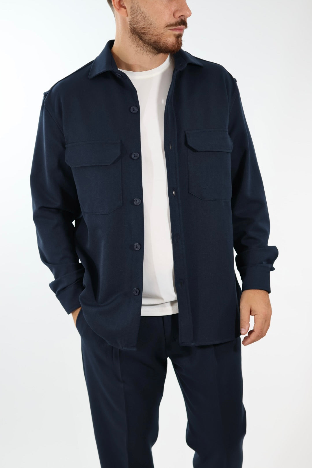 Overshirt slim fit J27 OVERD