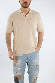 Polo in maglia links puntacci 098 BL11
