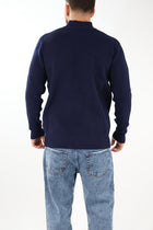 Maglioncino M70 lupetto zip Blu OVERD