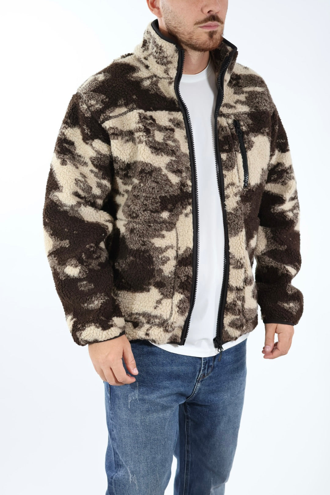 Giacca sherpa 467 ONLY E SONS