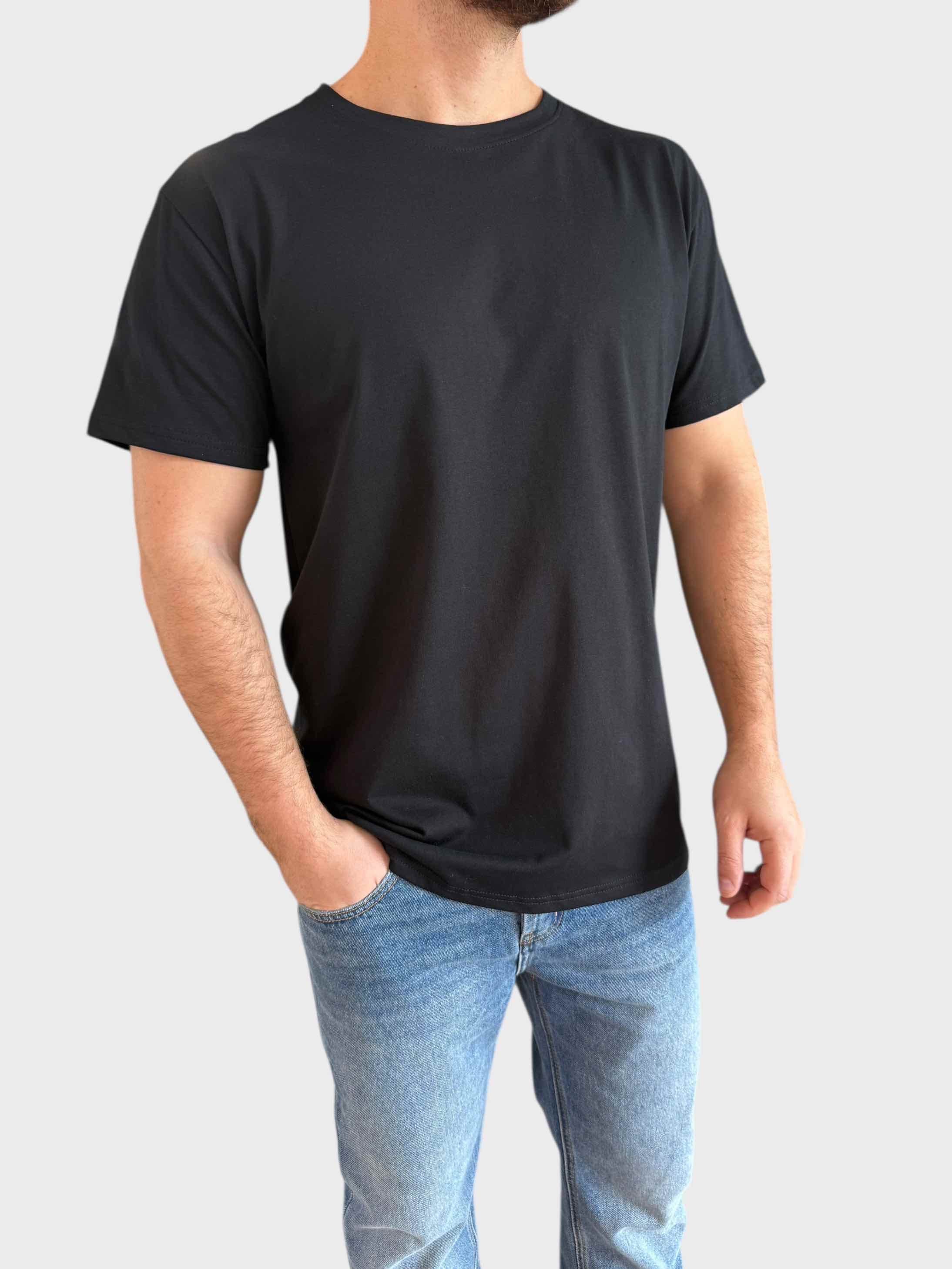 T-shirt basic logo Jersey 017 BERNA