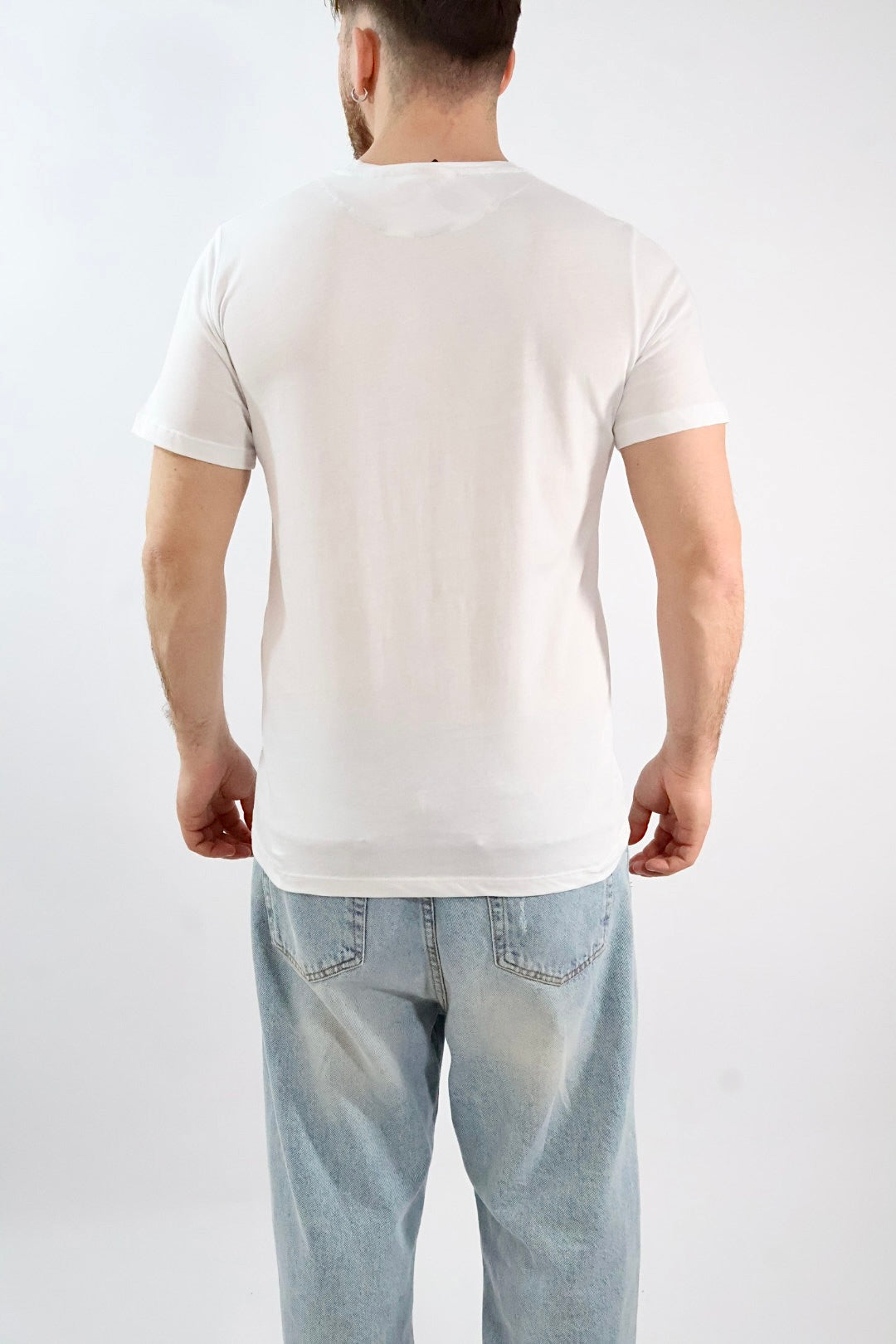 T-shirt doppio taschino damasco30 BL11
