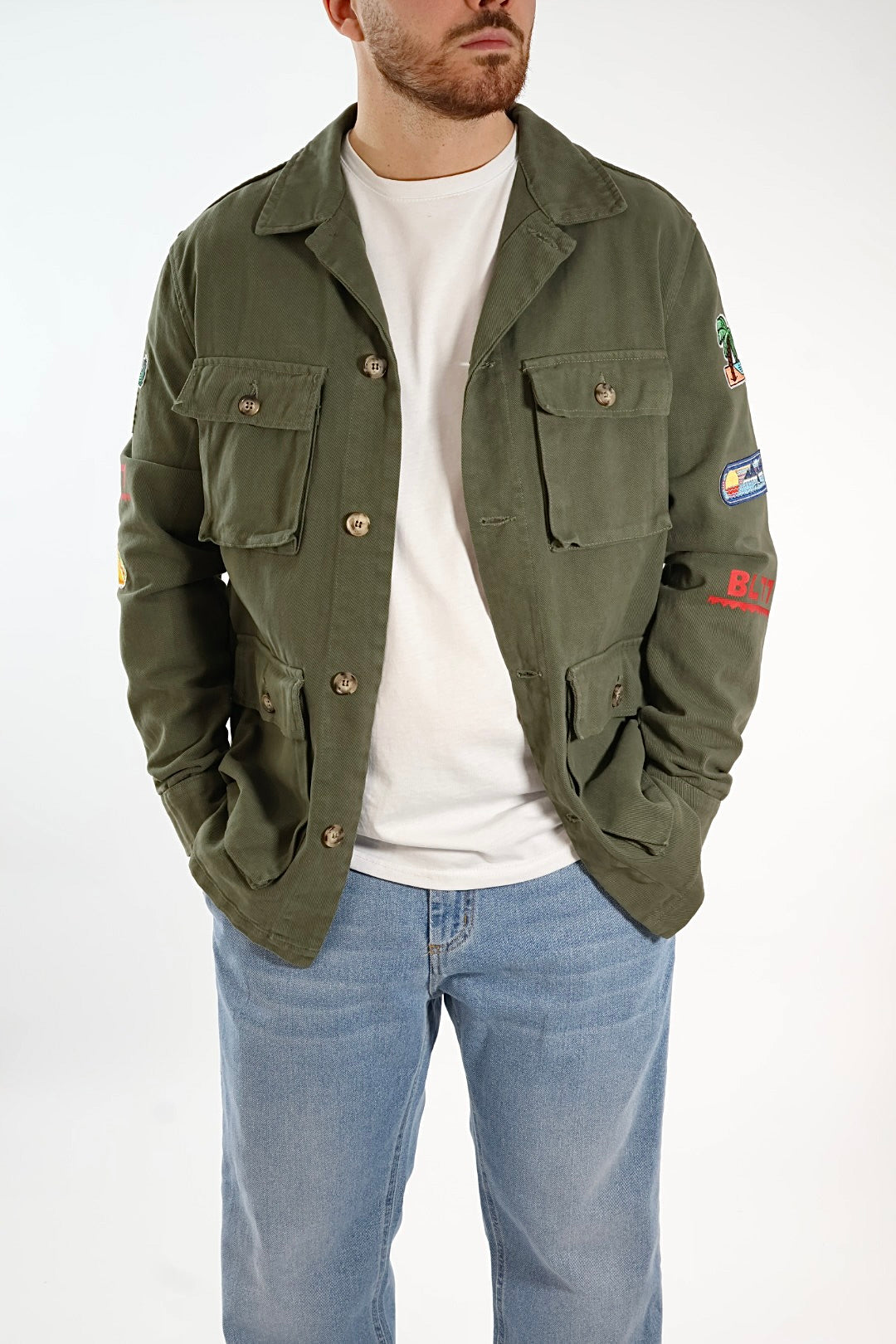 Sahariana Stampa/Patch Milirare TEQUILA57 BL11