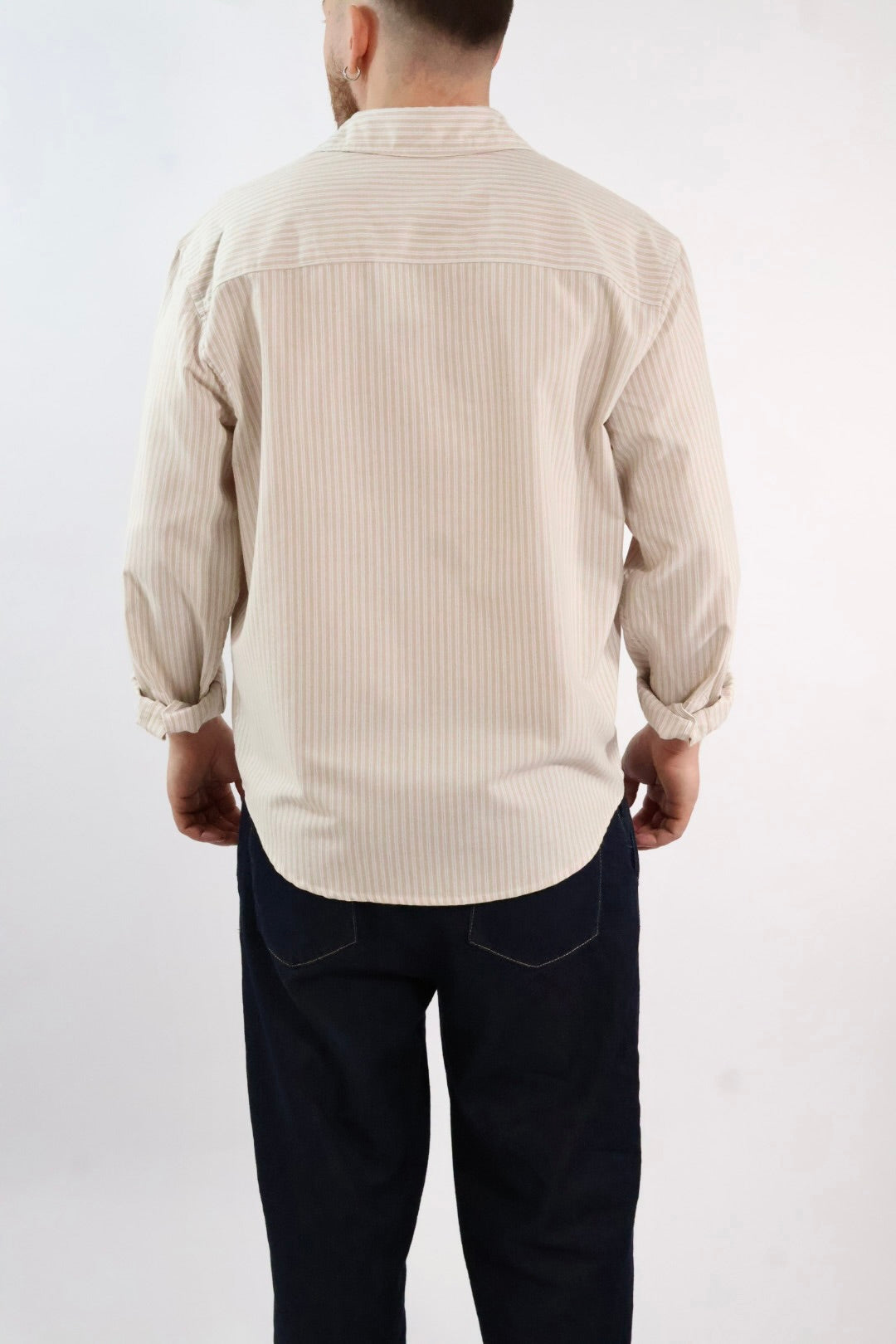 Camicia righe Oxford 696 ONLY E SONS