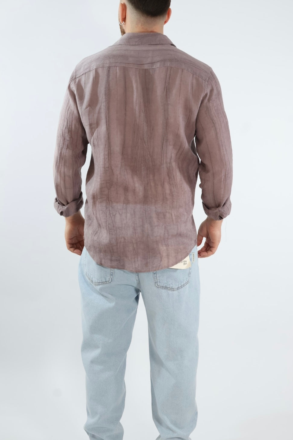 Camicia misto tencel 831S GIANNI LUPO