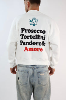Felpa cropped prosecco 091 BERNA
