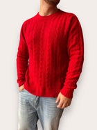 Maglione lavorato ALTATENSIONE