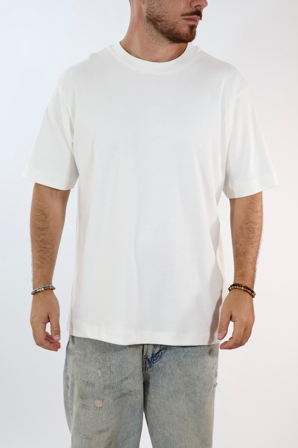 T shirt vintage fit interlock 079-128 BERNA