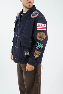 Giacca denim patch 385 BERNA