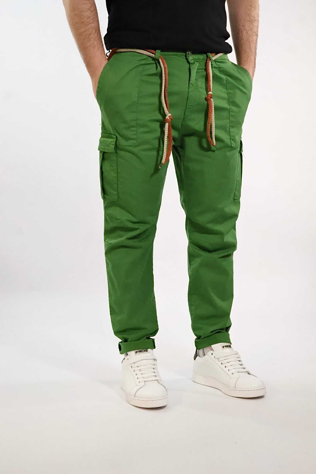 Pantalone cargo tapered fit P64 OVER-D