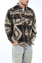 Overshirt 611 azteco lana MAISON DU DANTE