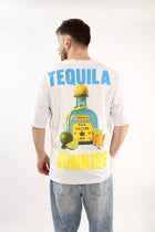 T-shirt stampa retro tequila sunrise A1963 SUPERCULTURE