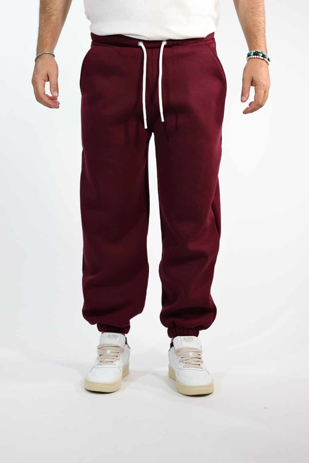 Pantalone 074-36 jogger bordeaux  BERNA
