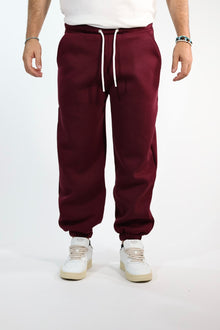 Pantalone 074-36 jogger bordeaux  BERNA