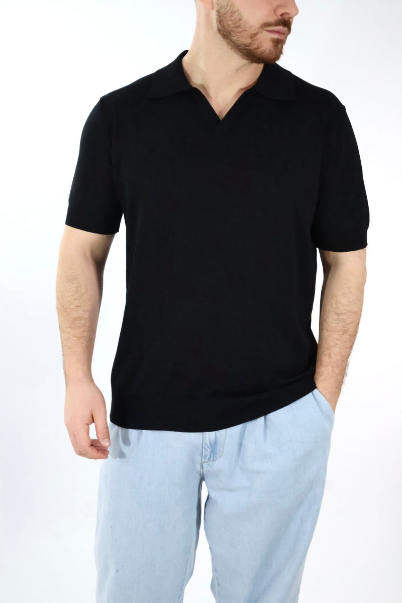 Polo in maglia lino/viscosa 338  LANDEK