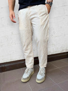 Pantalone righe lavorato BERNA