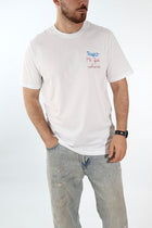 T shirt scritta ricamo 6030 J.W