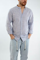 Camicia righe lino RIG6 WHY NOT BRAND