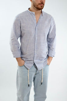 Camicia righe lino RIG6 WHY NOT BRAND