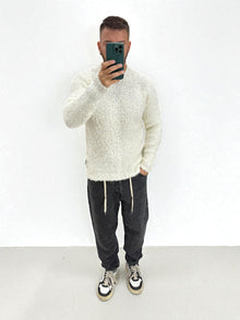 Maglione bouclè over 035 BERNA