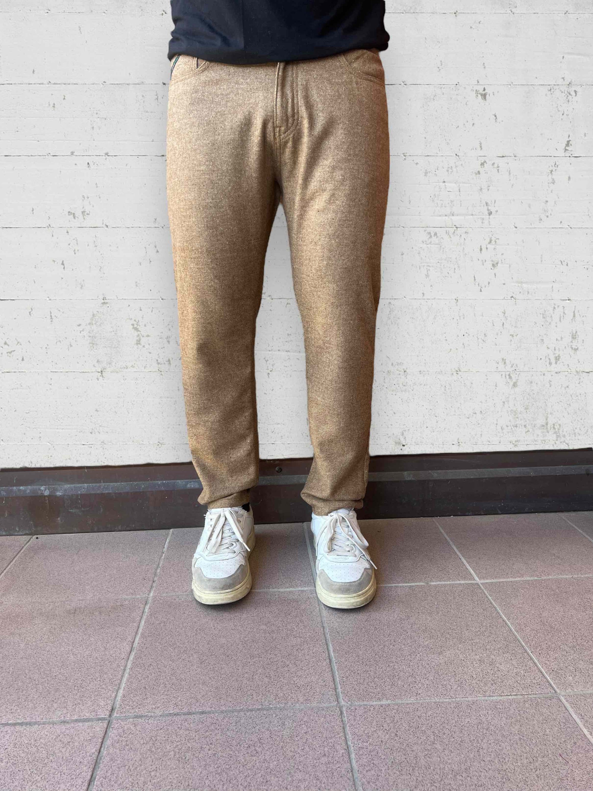 Pantalone Yellowstone cropped lana PONT