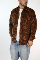 Camicia 7845S velluto costine fantasia GIANNI LUPO