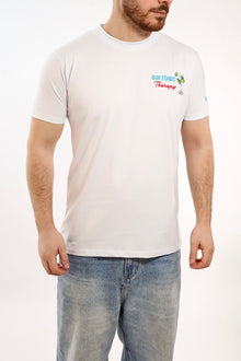 T-shirt ricamo gin tonic therapy A1905 SUPERCULTURE