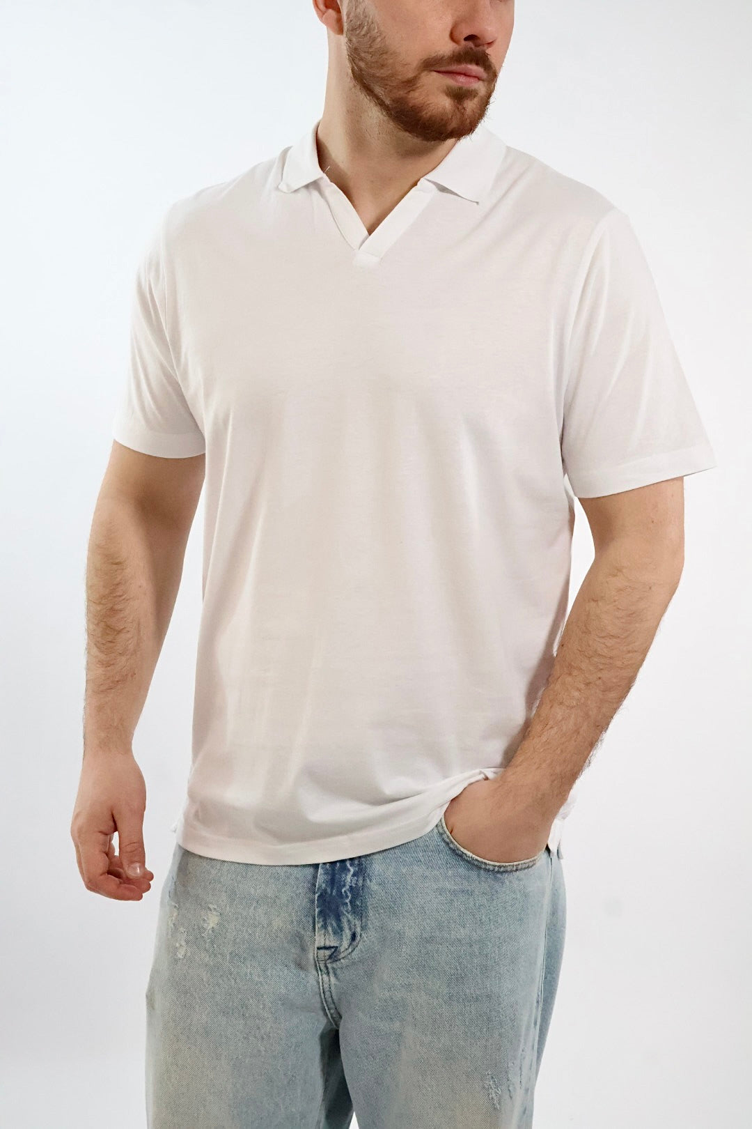 Polo cotone derby Afrodite002 BL11