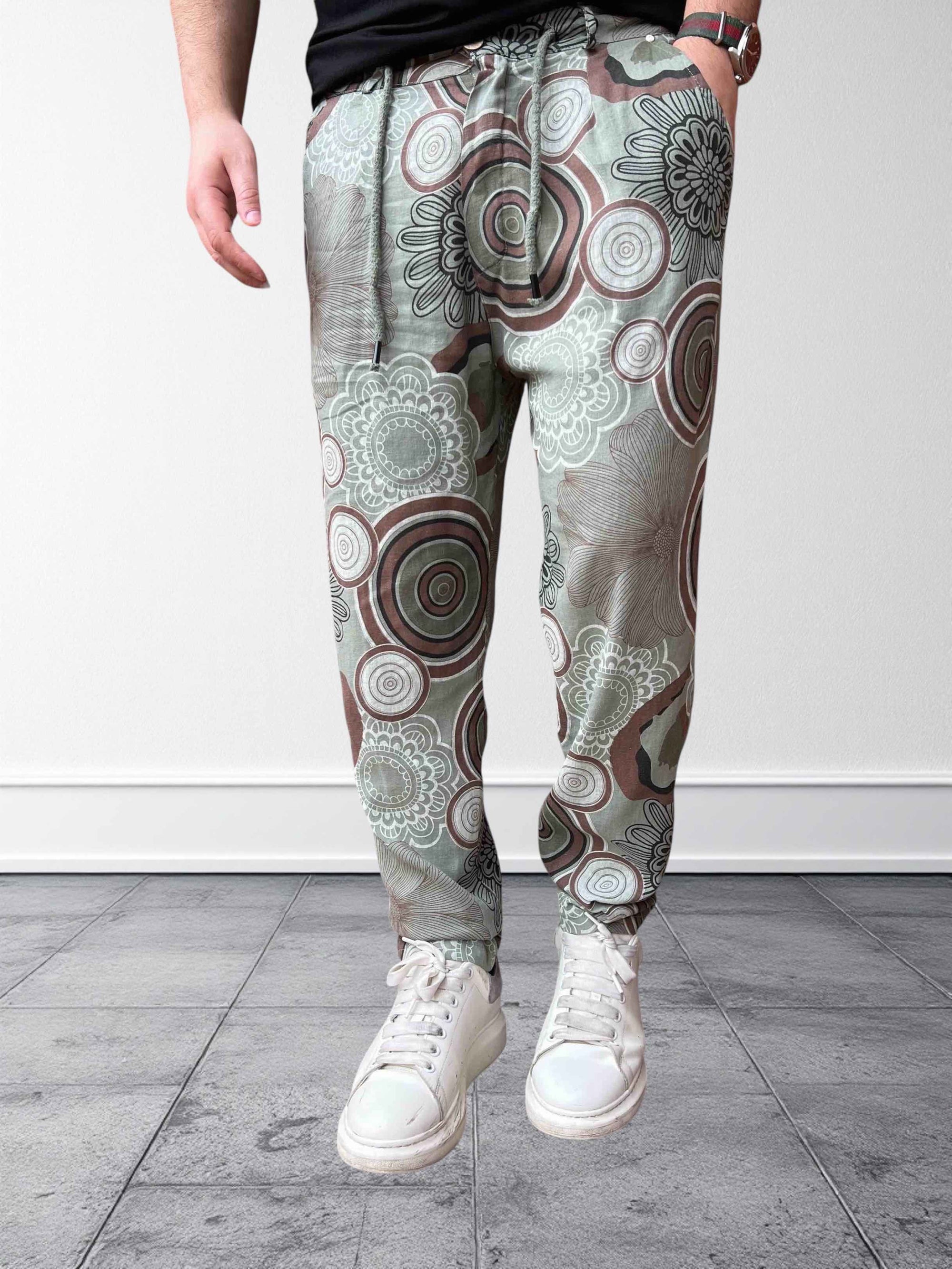Pantalone lino/viscosa BL11