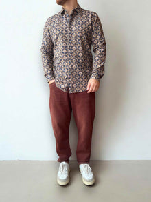 Camicia fantasia cotone BERNA