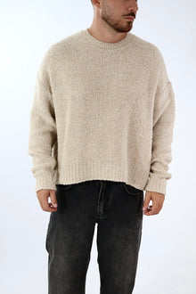 Maglione boucle cropped fit M65 OVERD