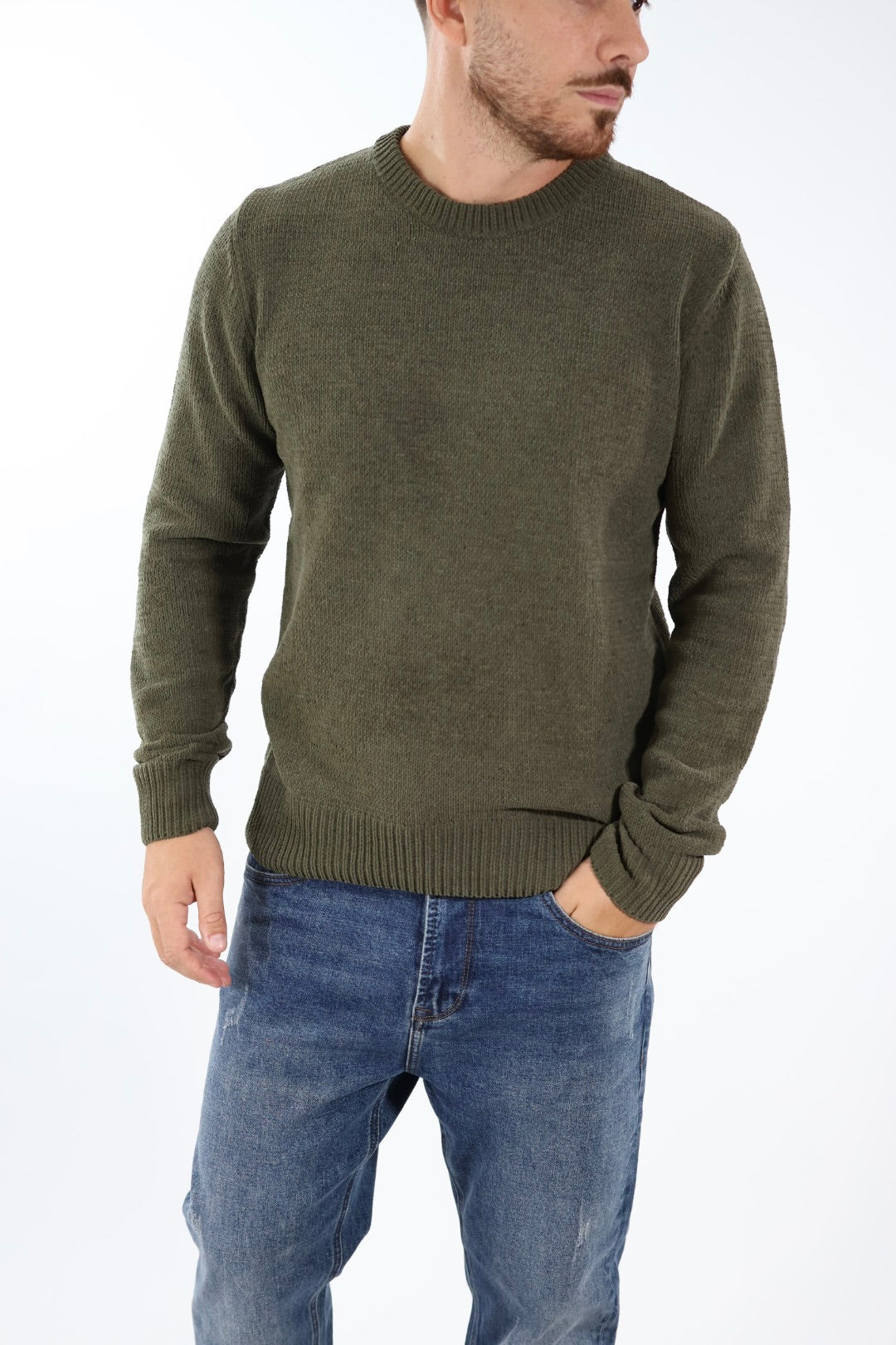 Maglione ciniglia regular 535S GIANNI LUPO