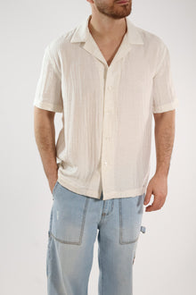 Camicia m/m collo bowling C56 OVER-D