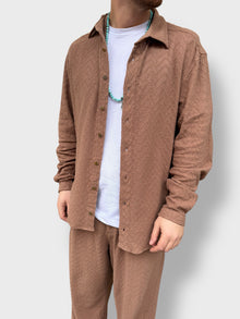 Camicia ricamata BERNA