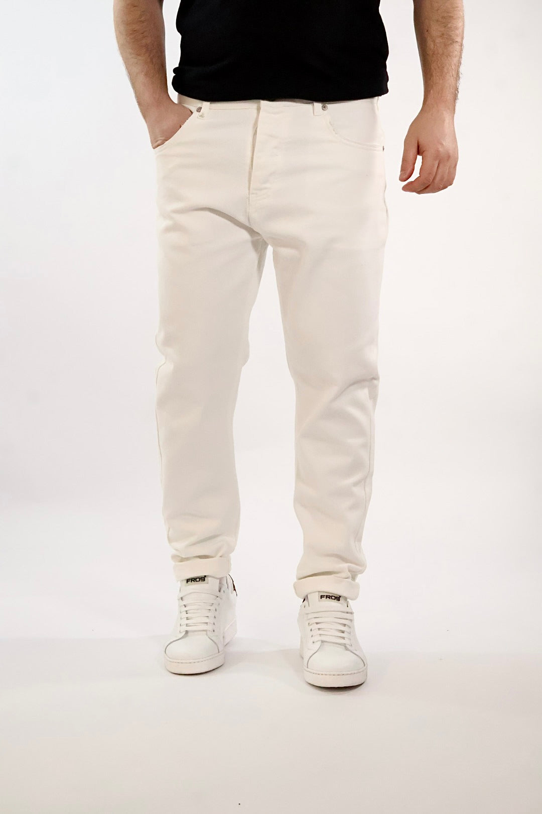 Pantalone cropped bull celtic park  274 BERNA