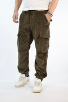 Pantalone 2557YH cargo velluto l  GIANNI LUPO