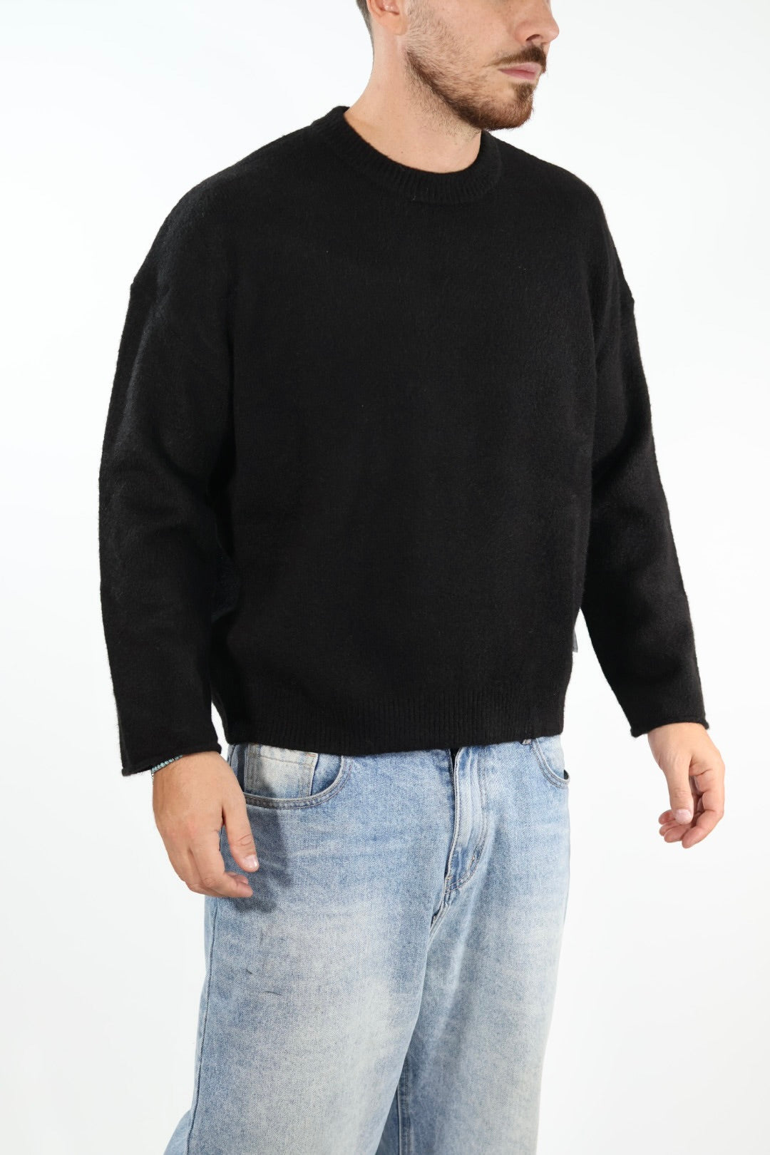 Maglioncino 281 girocollo cropped  BERNA (Copia)