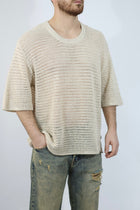 T shirt in maglia traforata I’M BRIAN