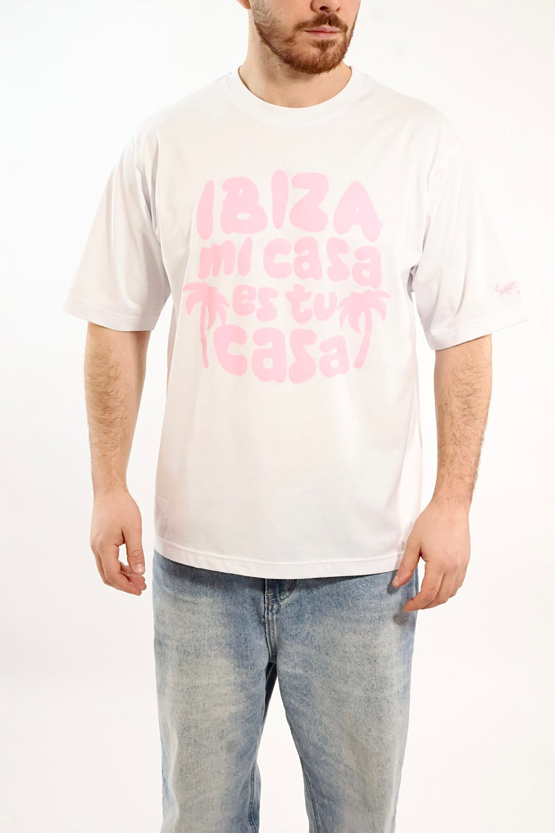 T-shirt stampa Ibiza mi casa  1949 SUPERCULTURE
