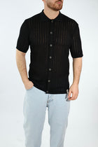 Polo in maglia traforata casio 001 BL11