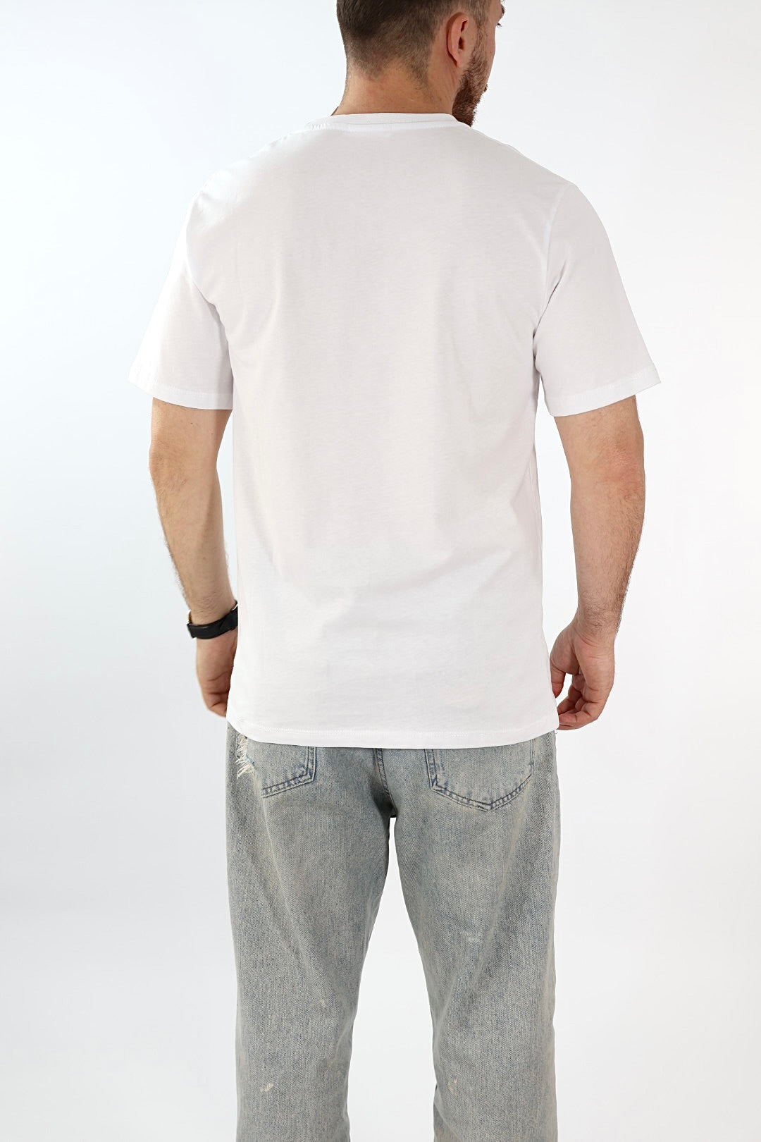 T shirt scritta ricamo  6192 J.W