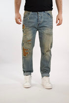 Jeans cropped destroy celtic park 279  BERNA