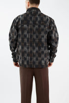 Giacca/camicia quadro nylon 381 BERNA
