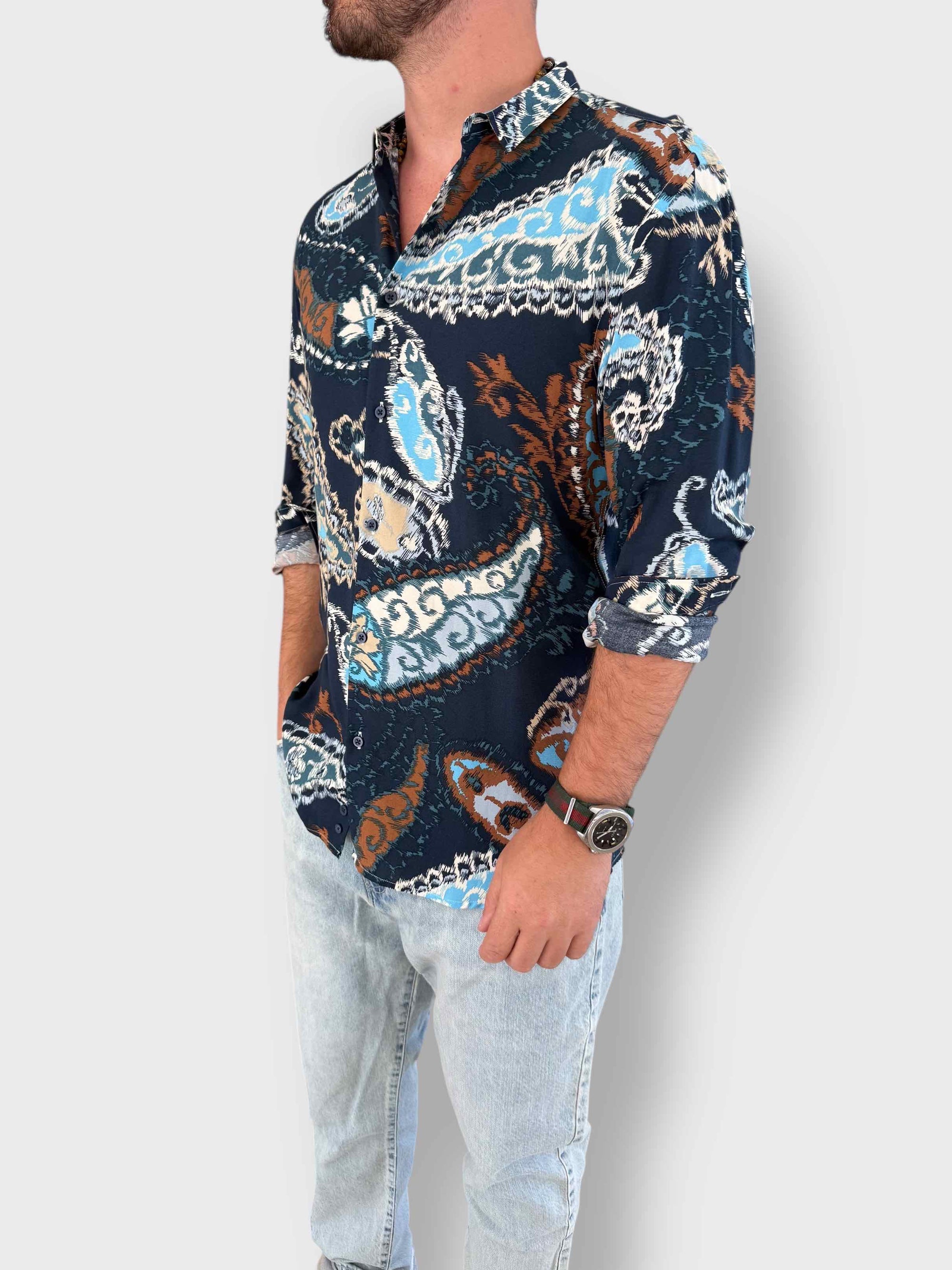 Camicia viscosa BL11