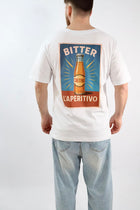 T-shirt stampa bitter  002  BL11
