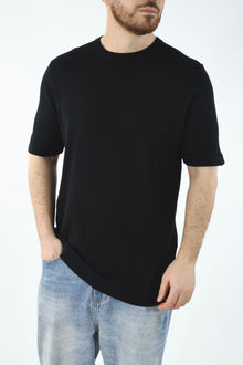 T-shirt in maglia paricollo M11  OVER-D